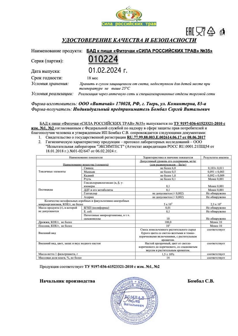 Паспорт №022024